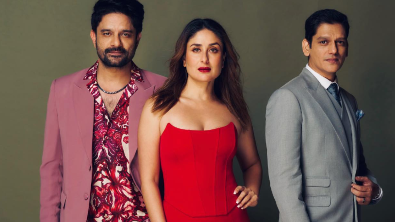 Jaane Jaan; Kareena Kapoor Poses With Vijay Varma, Jaideep As She Asks Fans To 'Expect More' From This Fab Trio