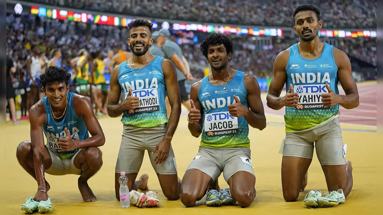 Indian Men's 4x400 Relay Team