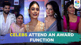 Archana Gautam Shiv Thakare Sreejita De  others attend an award function