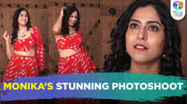 Monika Bhadoriya aka Bawri of TMKOCs STUNNING photoshoot in a red outfit