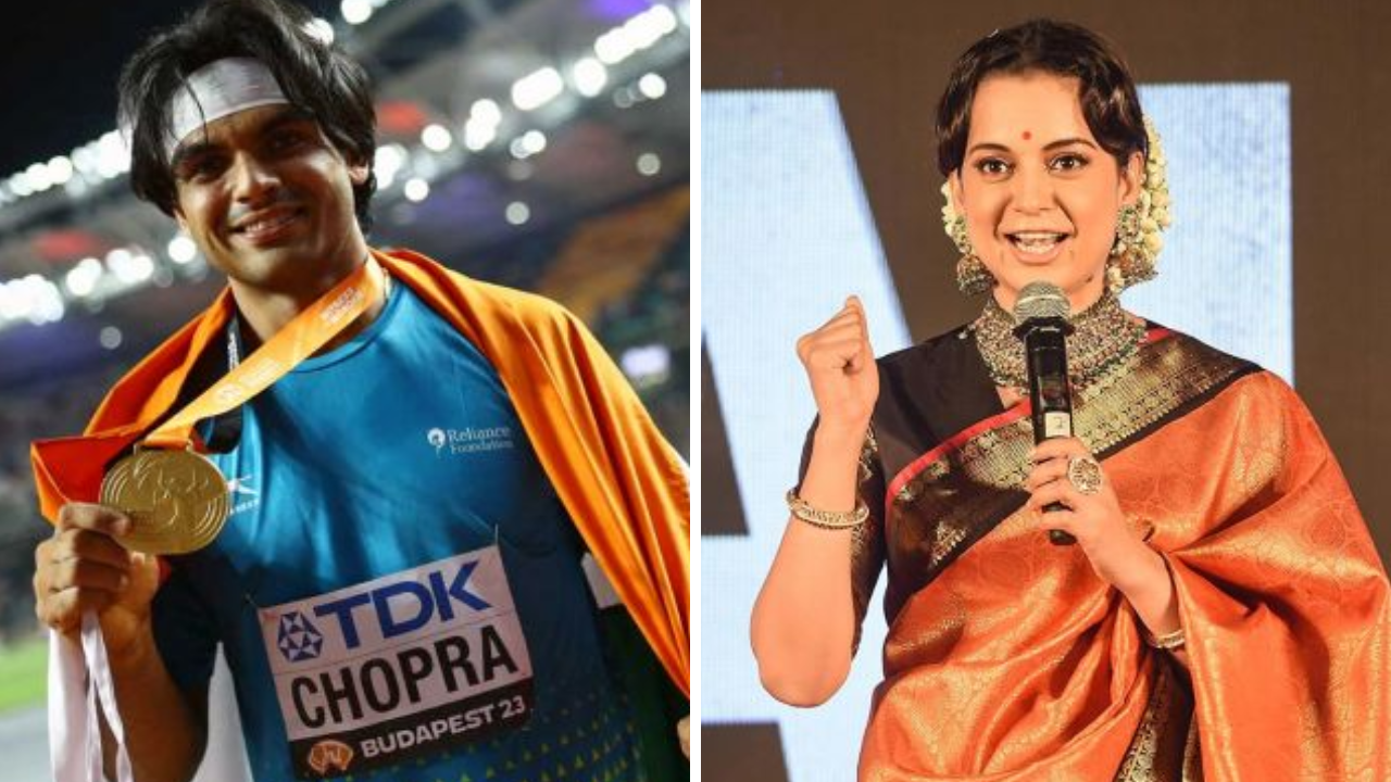 WAC 2023: Kangana Ranaut, Anupam Kher and more celebs hail Neeraj Chopra's historic win