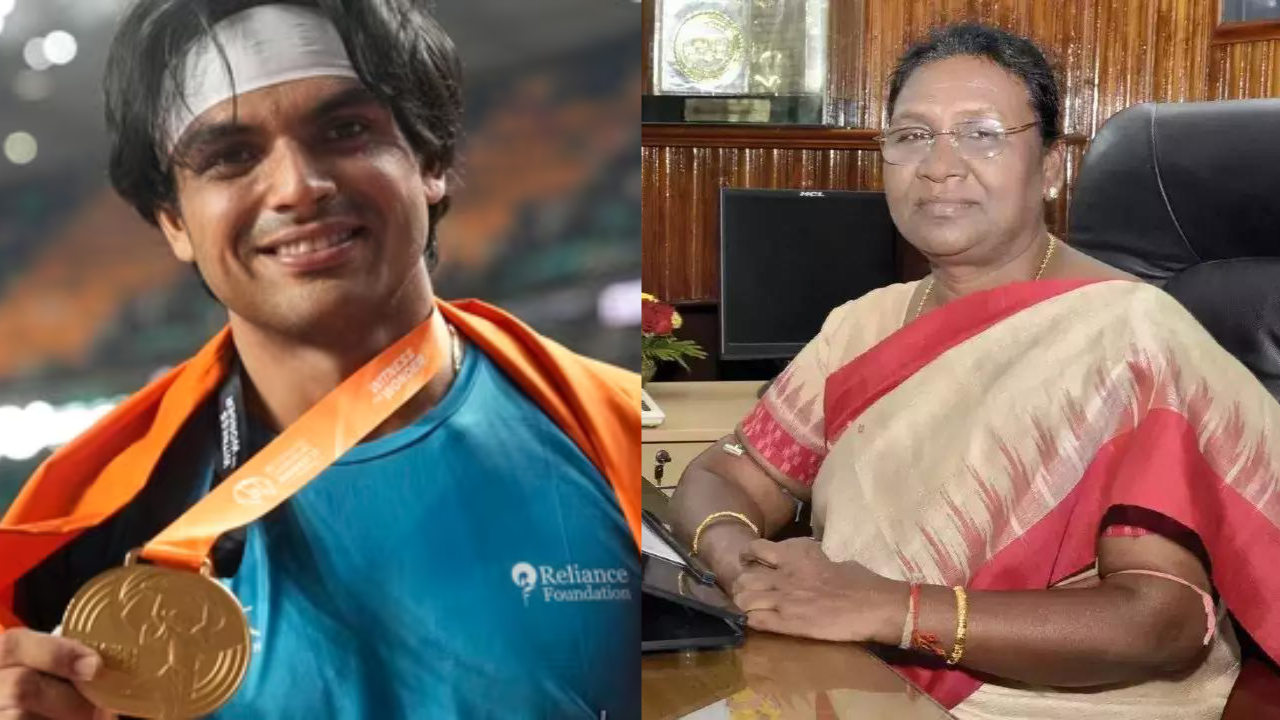 President Draupadi Murmu Congratulates Neeraj Chopra For Winning The Historic Gold Medal