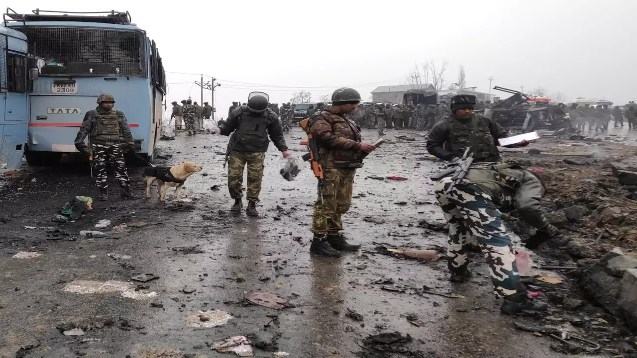 Pulwama attack occurred on 14 February 2019