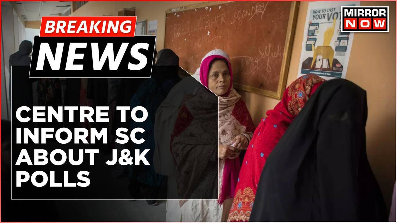 Breaking News | Centre Responds To Supreme Court's Queries On Jammu ...