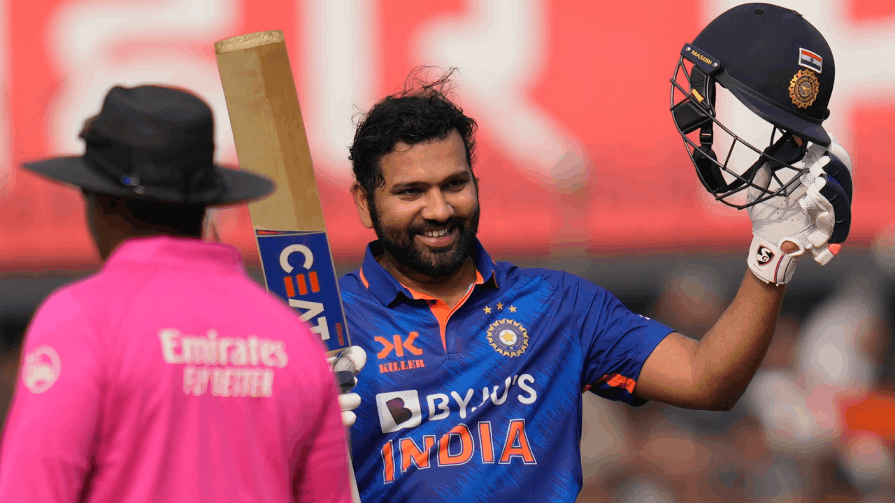 Rohit Sharma century NZ AP (1)