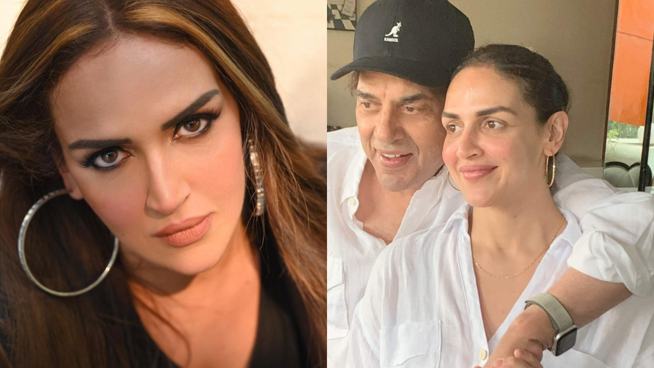 EXCLUSIVE! Esha Deol Reacts To Dad Dharmendra's Kissing Scenes In Rocky Aur Rani Kii Prem Kahani