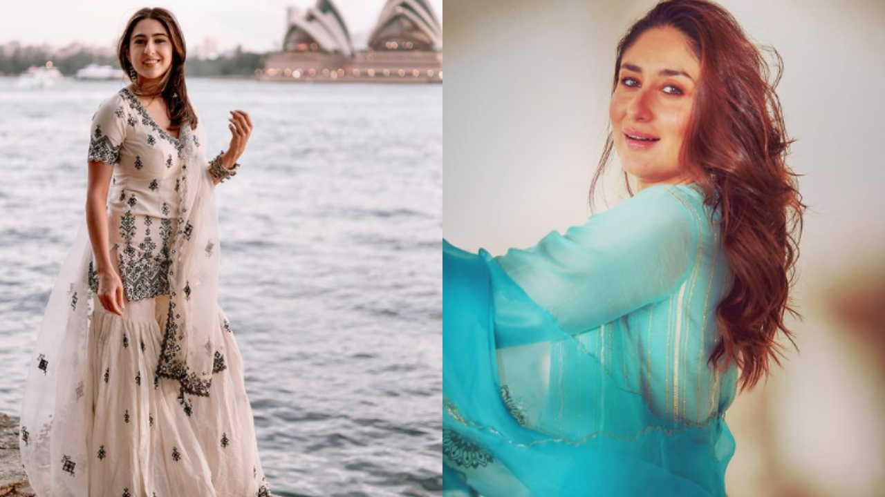 90s Bollywood: Karisma Kapoor, and Urmila Matondkar give us a glimpse of  western wear, and Sonali Bendre makes us fall for her ethnic saree