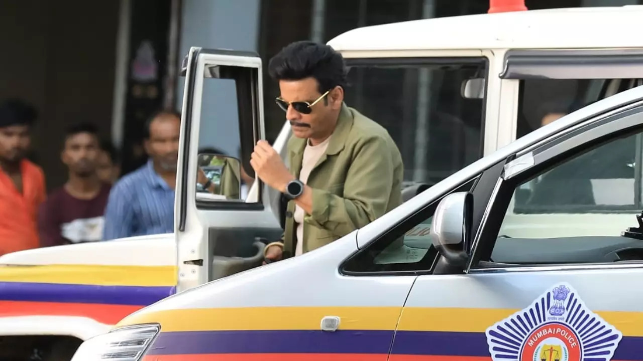 Exclusive! Manoj Bajpayee Plays Cop In His Next Web Series, Actor Spotted Shooting In Mumbai. See Pics
