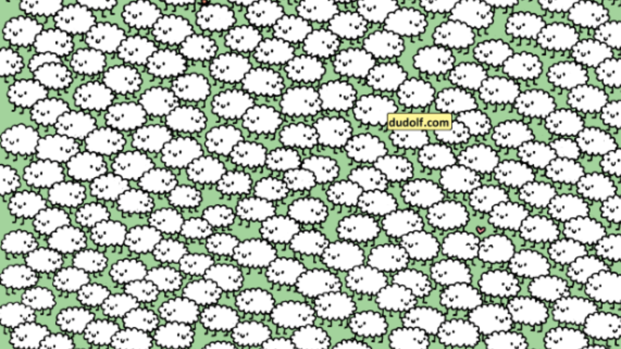 Brain Teaser: Find the three clouds among the flock of sheep. Pic Credt: Gergely Durgas