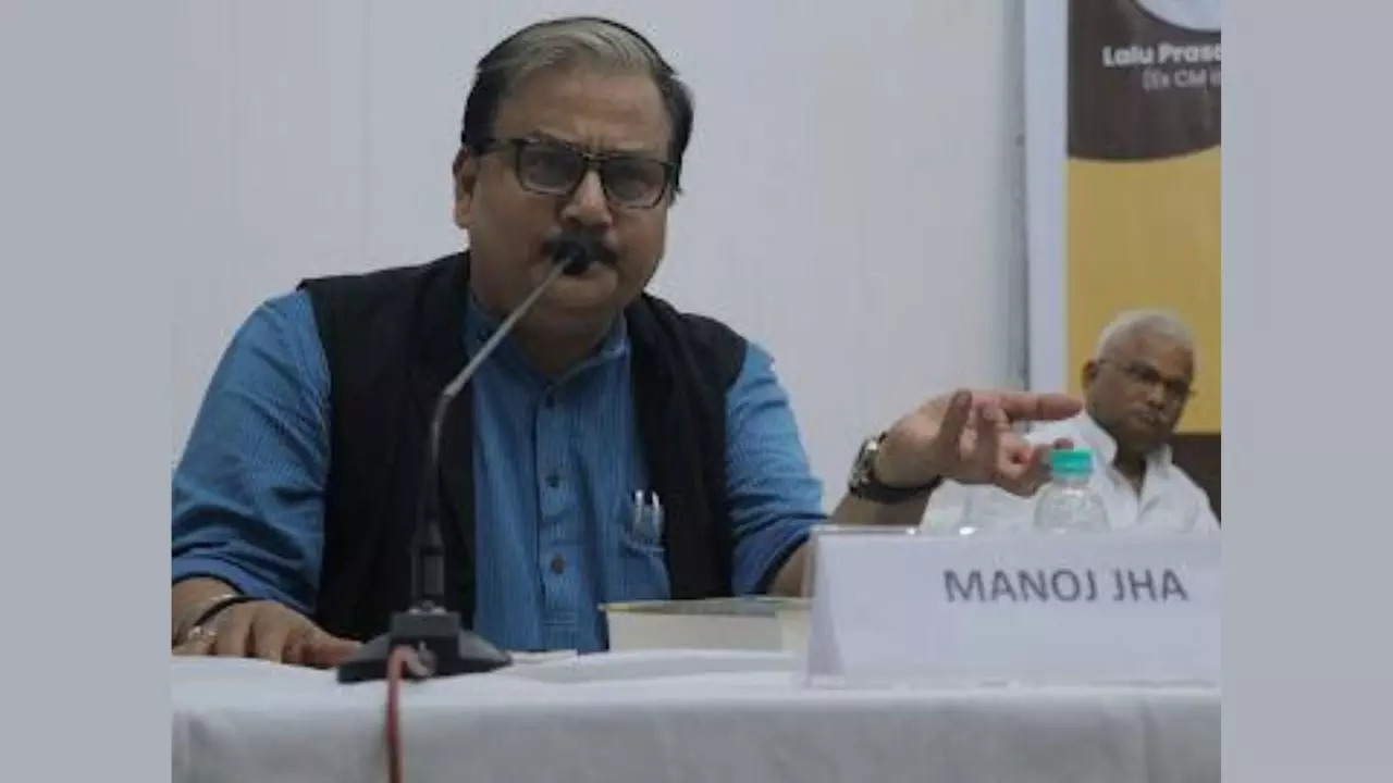 RJD leader Manoj Jha