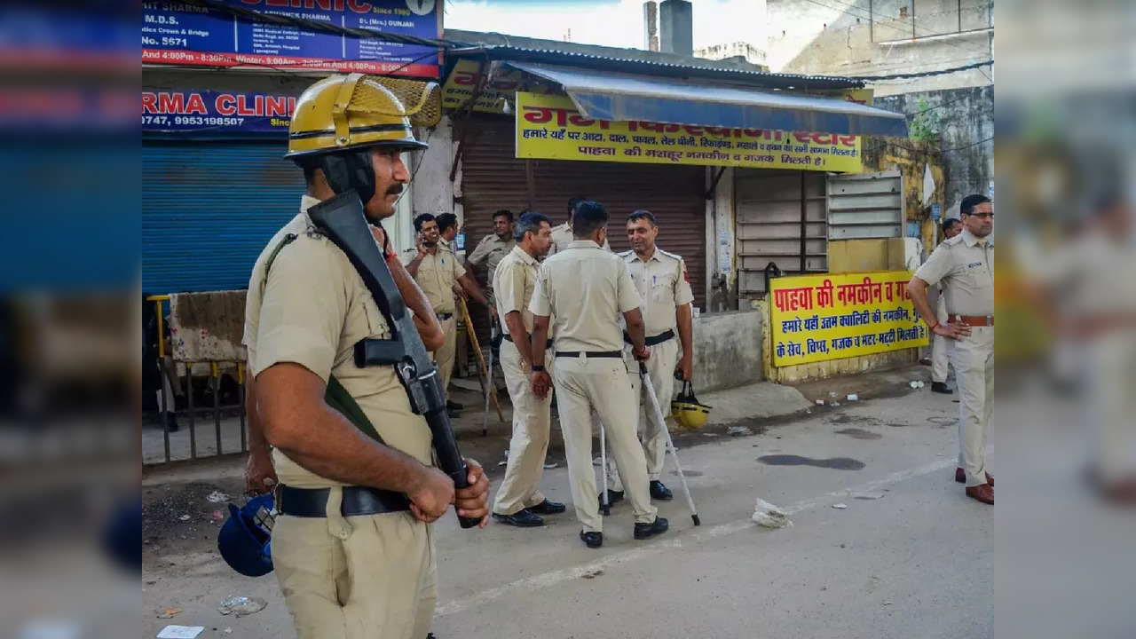 Posters In Gurugram Slum With Muslim Residents