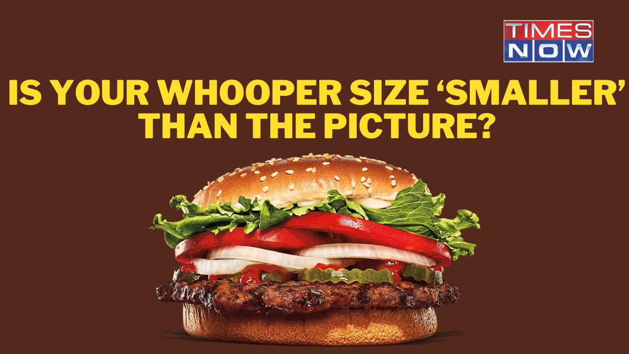 Is Your Whooper Size Small: Burger King To Face Lawsuit In US Over Whooper  Size Claims