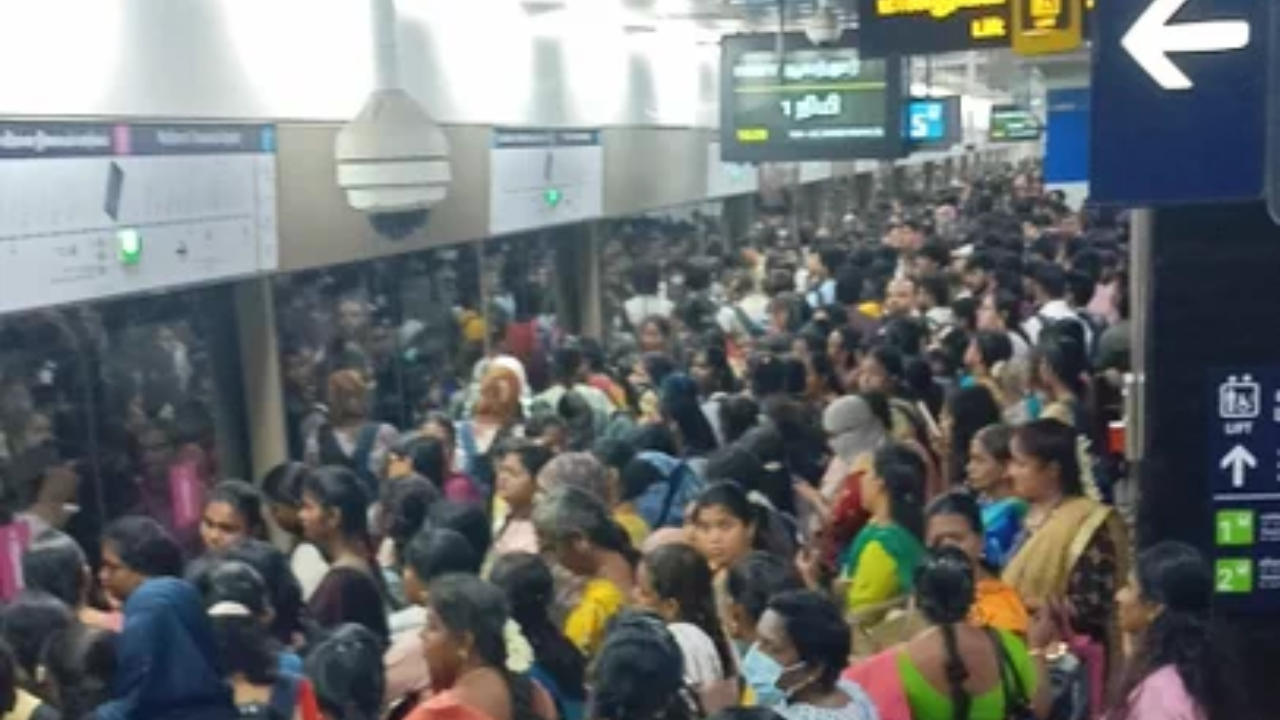 Chennai Metro: Passengers Left Stranded for Hour After Technical Glitch