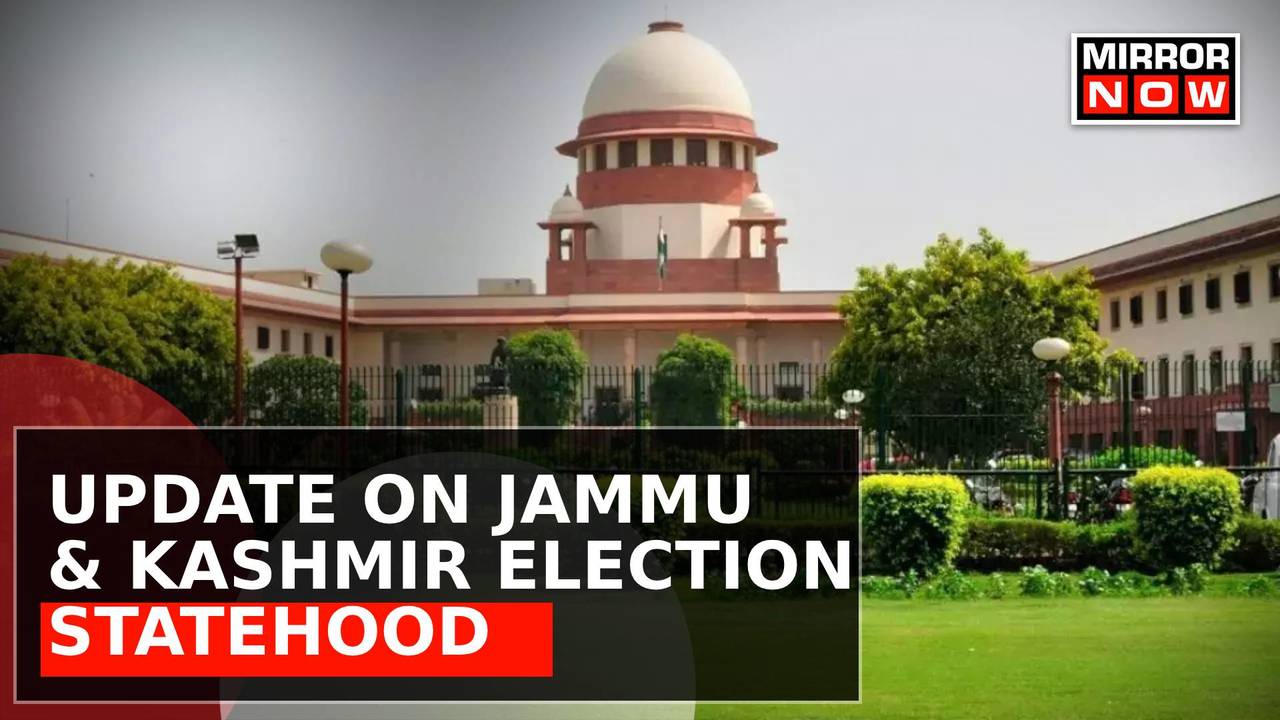 Centre On Jammu and Kashmir Election, Statehood Restoration | Pleas ...