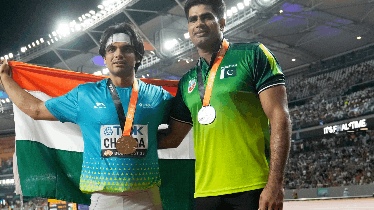 Neeraj Chopra Arshad Nadeem