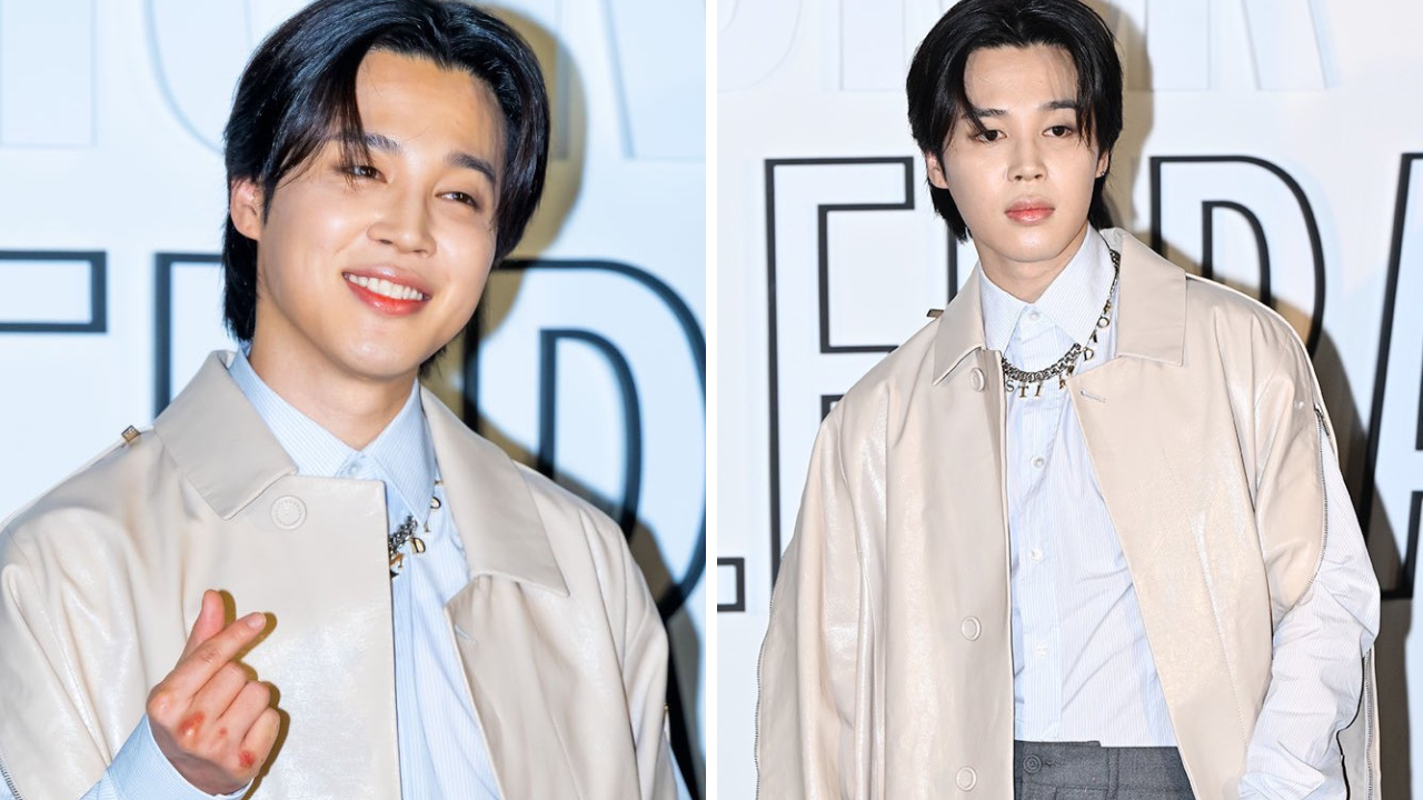 BTS' Jimin at Dior's Lady Dior Celebration Exhibition in Seoul