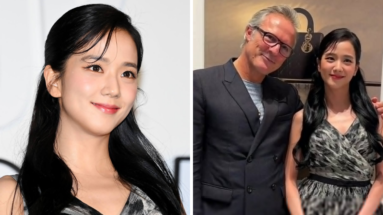 Blackpink's Jisoo reunites with Dior COO Olivier Bialobos