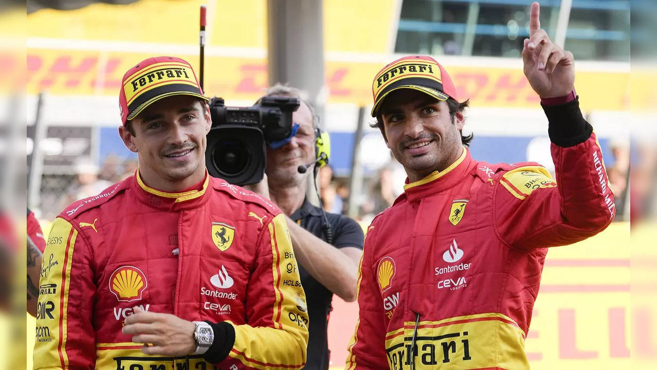 Ferrari's Carlos Sainz Pips Red Bull's Max Verstappen To Italian Grand Prix Pole