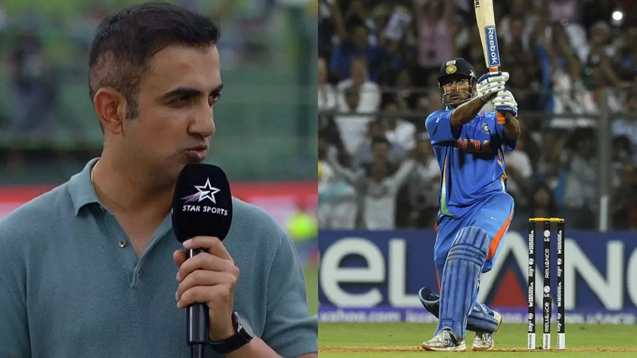 Gambhir's 'Jo Aakhri Run Banata Hai, Vahi Jitata Hai' Remark Remind Fans Of Dhoni's 2011 WC Final Six