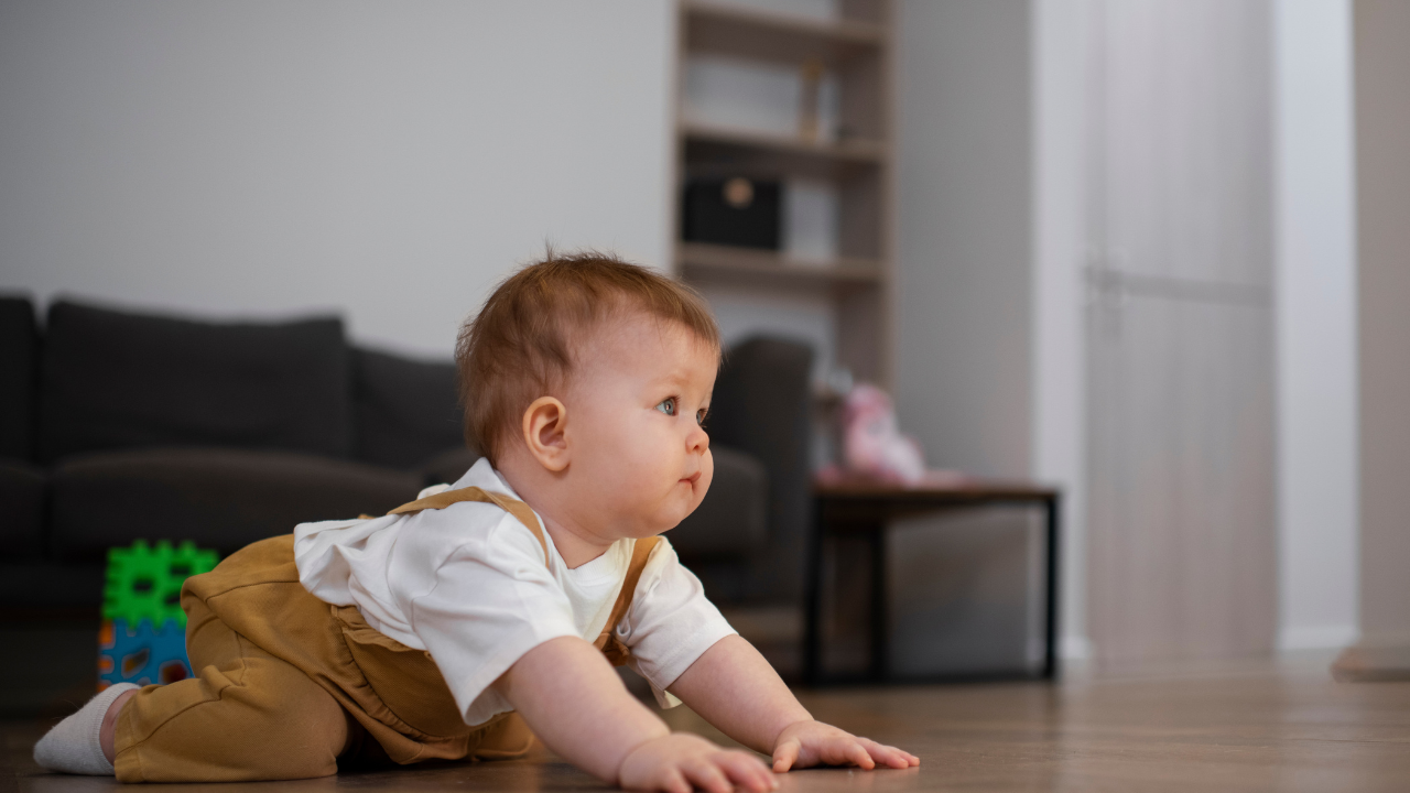 Baby Crawling