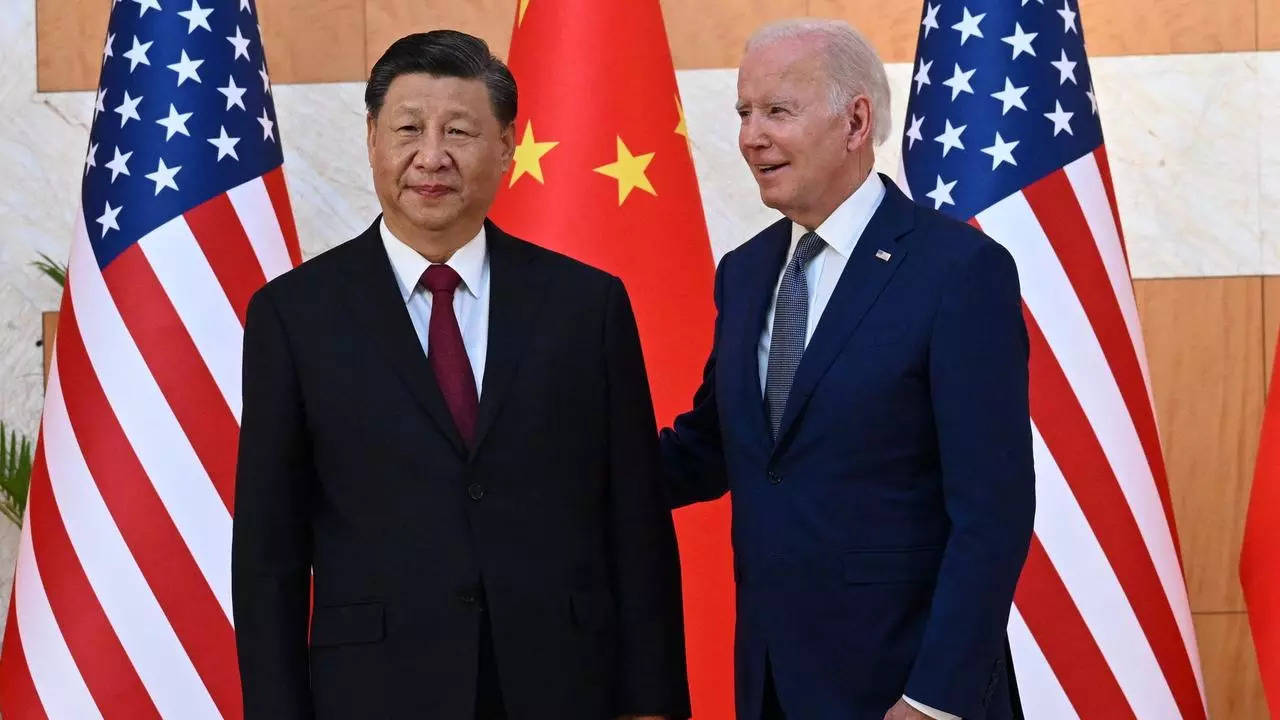 Joe Biden did not elaborate on where he could meet Xi Jinping in the future.  (File Photo)