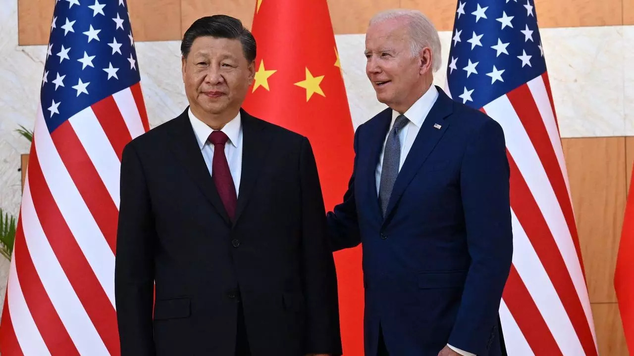 Joe Biden did not elaborate on where he could meet Xi Jinping in the future.  (File Photo)