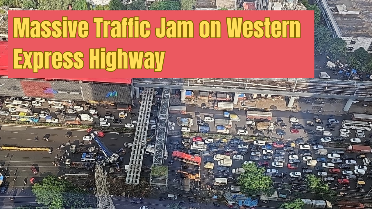 Traffic Jam on Western Express Highway