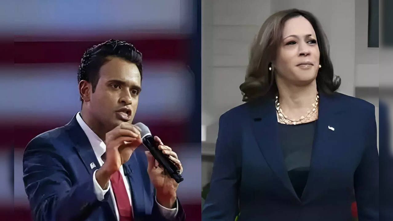 Vivek Ramaswamy Snubs Fellow Indian-American Kamala Harris, Calls US VP 'Puppet'