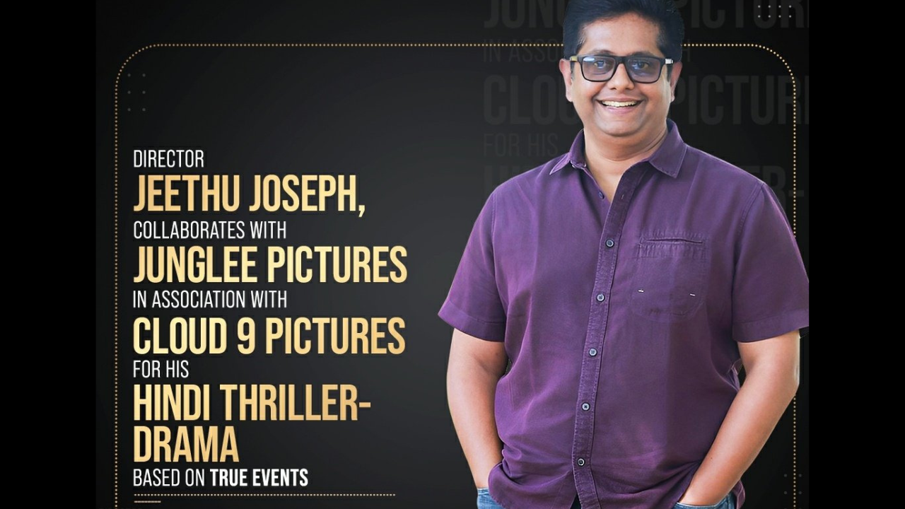 Junglee Pictures Collaborates With Drishyam Director Jeethu Joseph, Cloud 9 Pictures For NEW Thriller