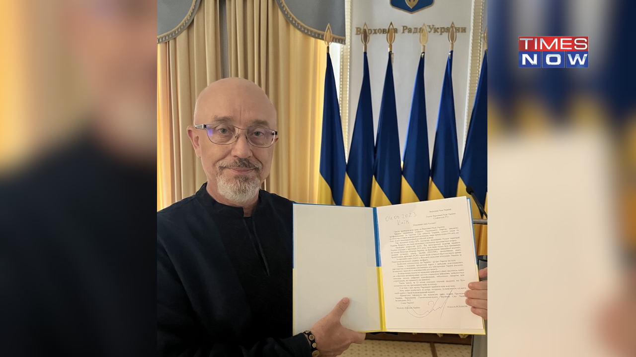 Ukrainian Defence Minister Announces Resignation on X Following Dismissal from Zelenskyy