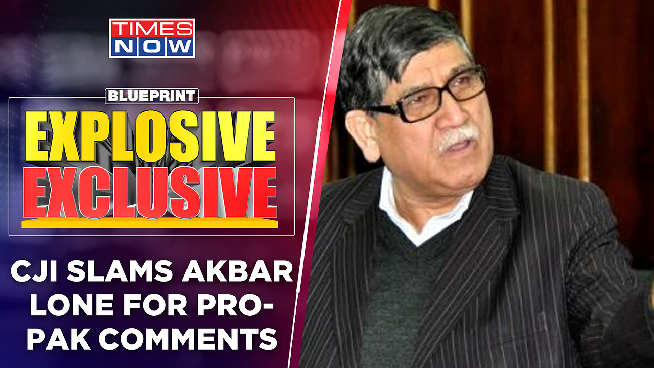 Will Akbar Lone Apologise For Pro-Pakistan Slogans After CJI's ...