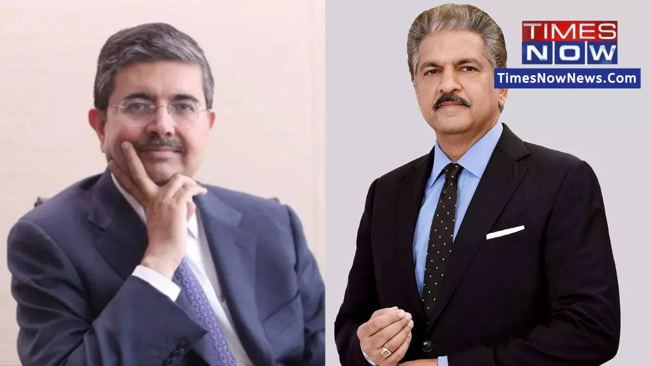 Uday Kotak and Anand Mahindra