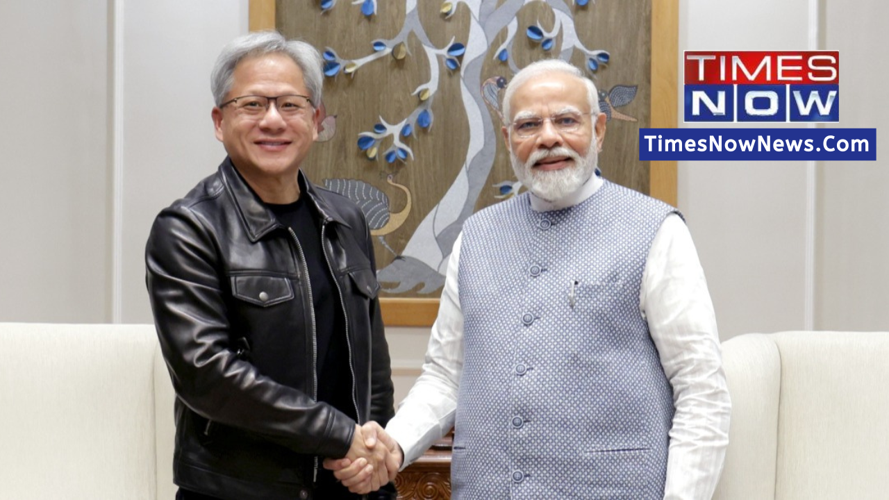 Nvidia CEO Meets PM Narendra Modi