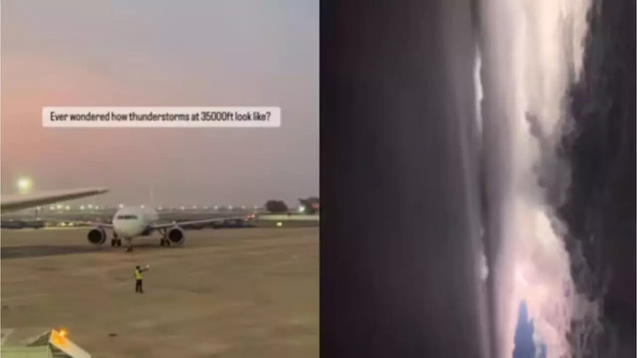 Viral Video Shows Mesmerizing View of What Thunderstorms Look Like from ...