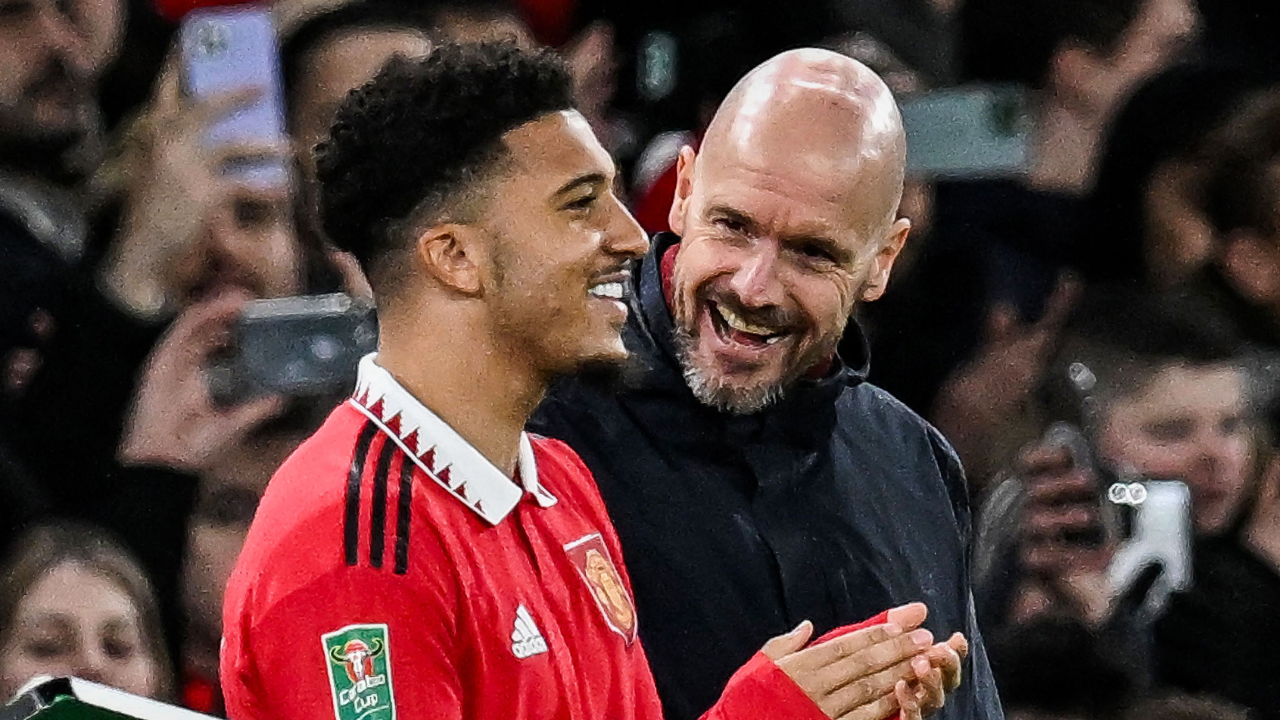 Jadon Sancho & Erik Ten Hag