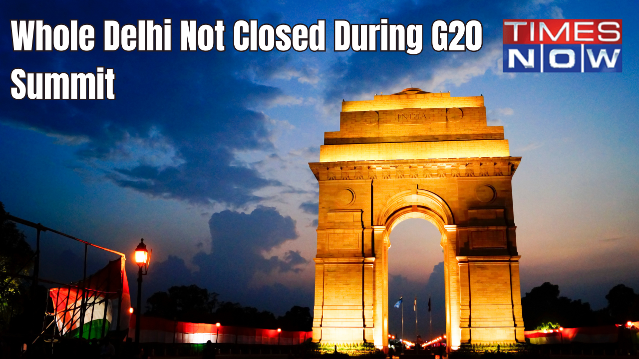 Only Small Part of New Delhi Municipal Council Area Closed For G20 Summit