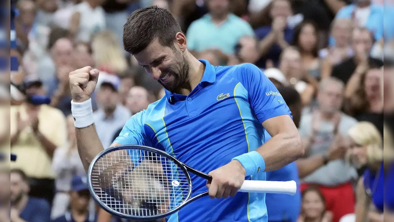 Novak Djokovic in US Open semis