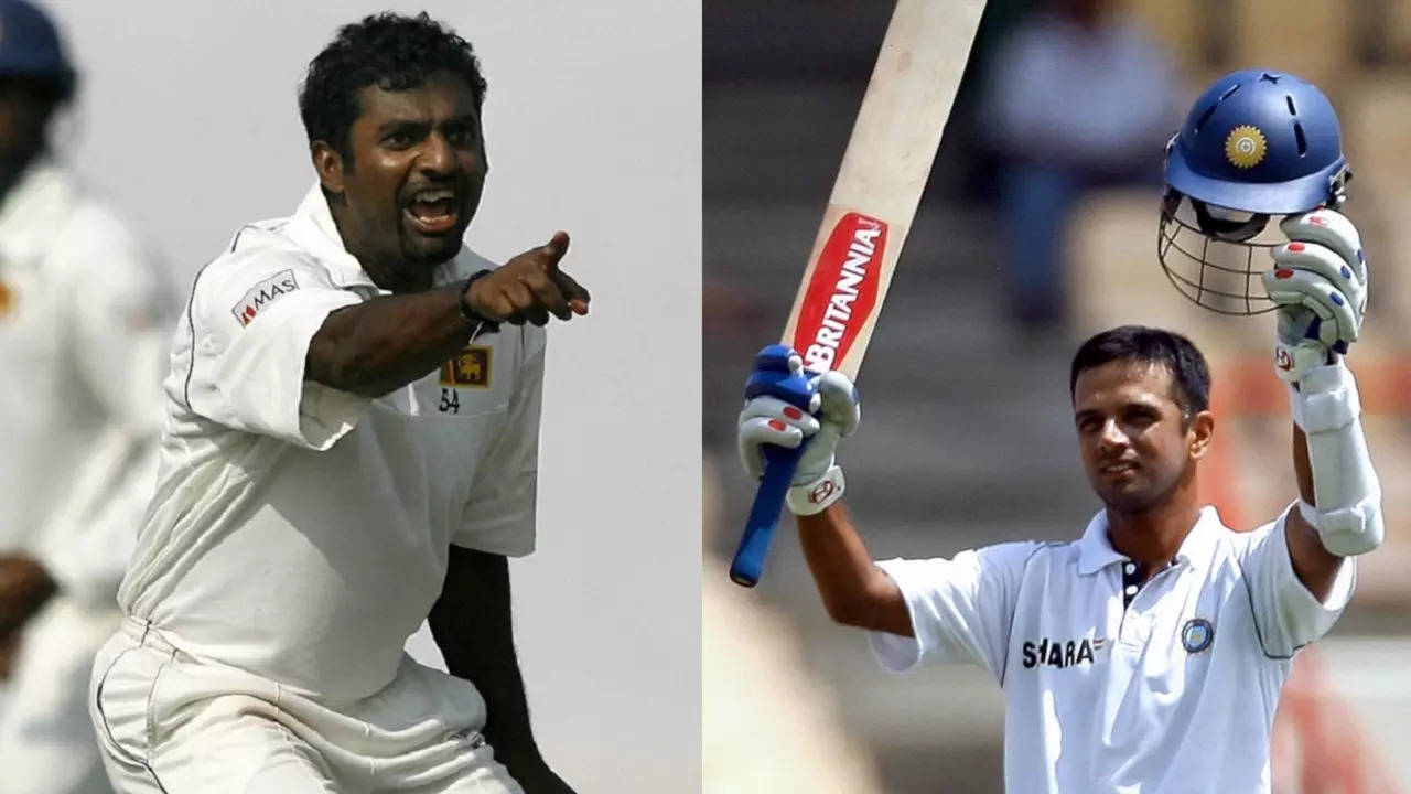 Muttiah Muralitharan says that Rahul Dravid features in his list of great batters who could not find a way to read him