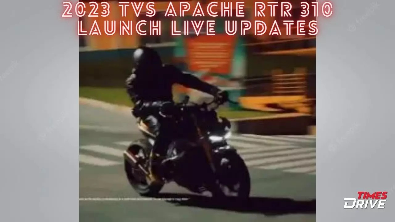 2023 TVS Apache RTR 310 Launch LIVE Price In India Engine Mileage Specs Images Apache Launch Today