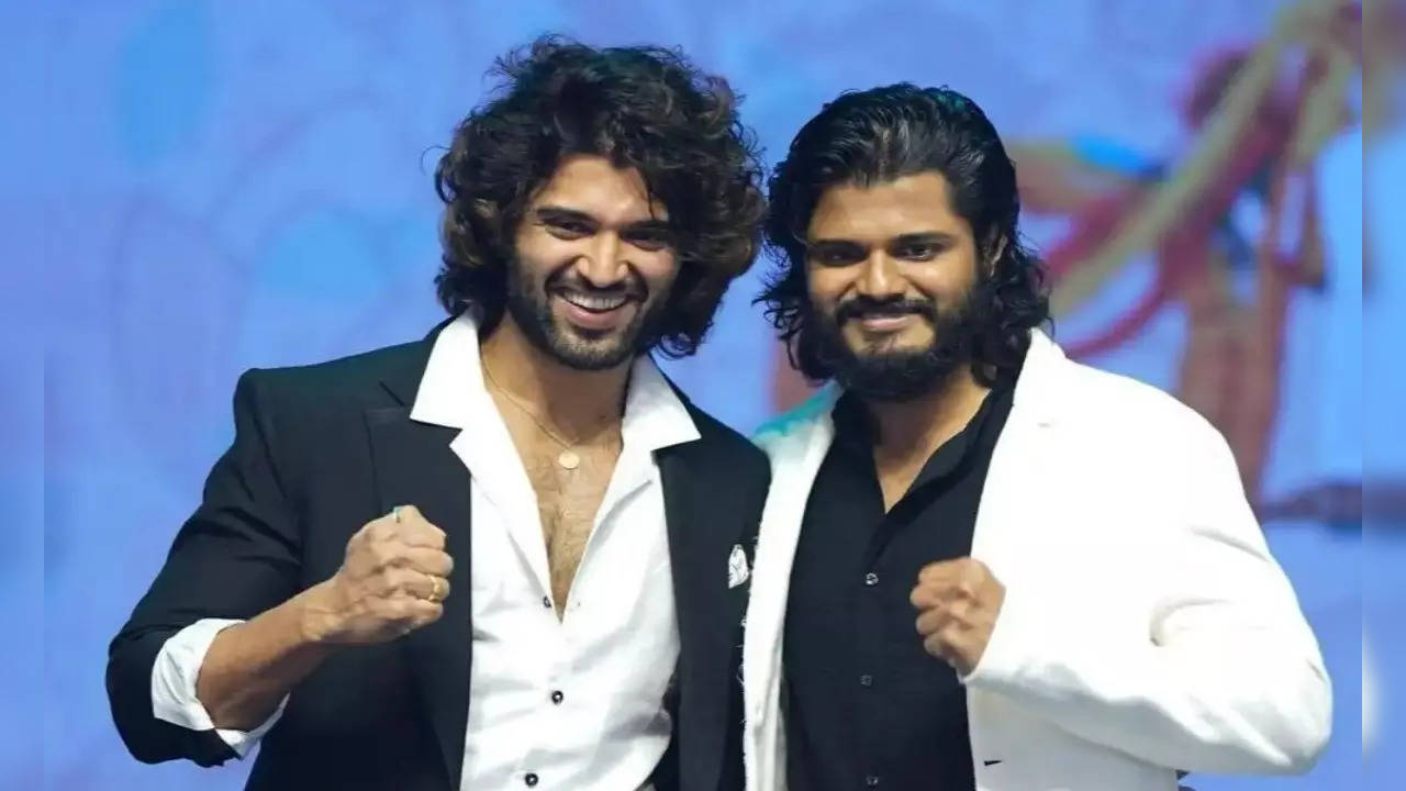 Vijay Deverakonda with brother Anand Deverakonda