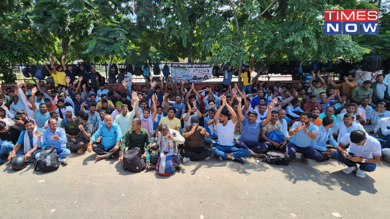 jaipur ambulance protest