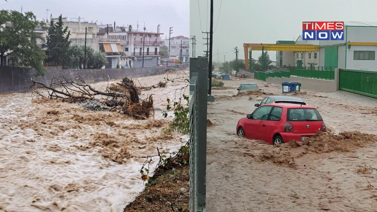 After Wildfires, Storm Daniel Brings Horrific Floods to Greece | WATCH