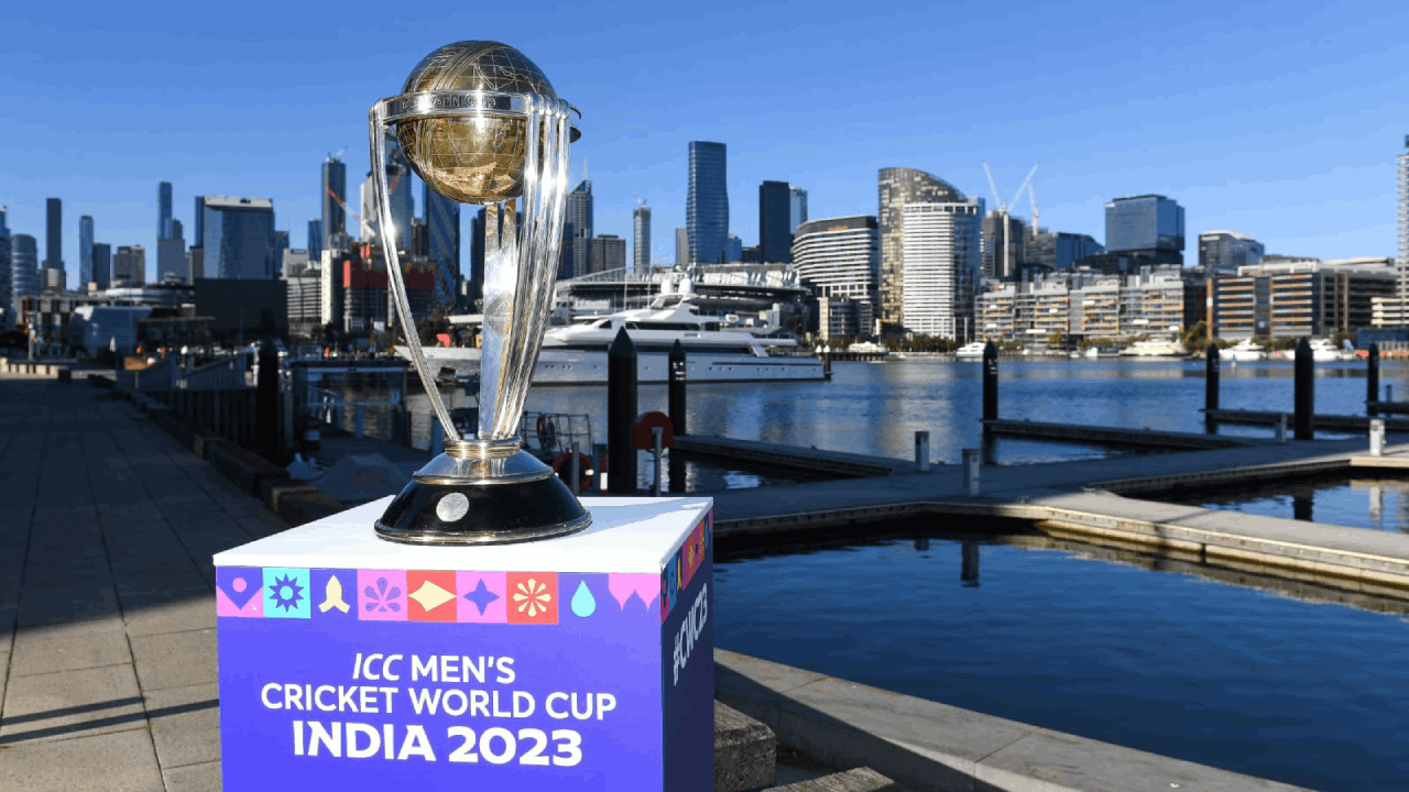 WC trophy 2023 ICC