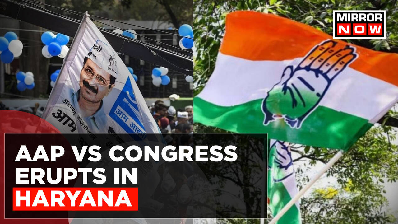 AAP Vs Congress Erupts In Haryana As Fissures Erupt In INDIA Bloc ...