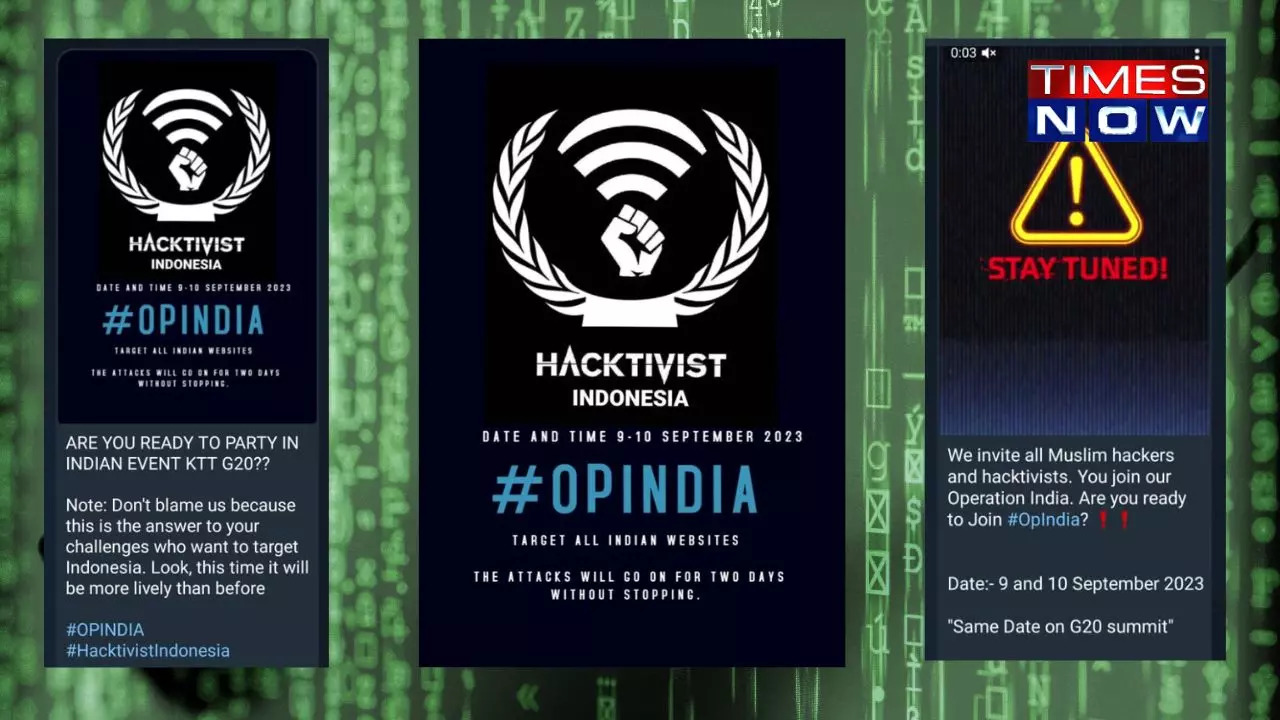 G20 Summit Alert: 'Operation India' Activated as Hacktivist Groups Aim at Indian Cyber Space