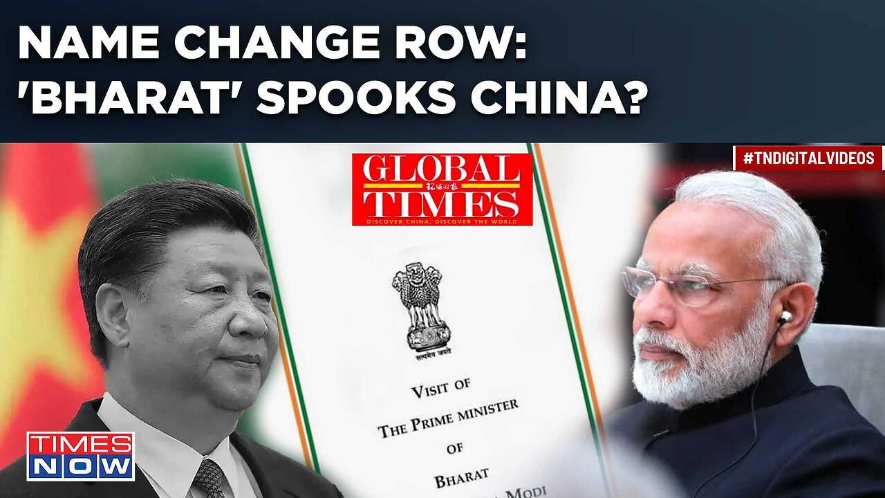 India Or Bharat: China Wades Into New Delhi's Internal Matter, Uses ...