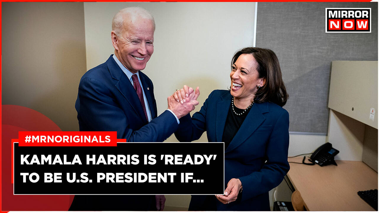 Kamala Harris Says 'ready To Be Us President' If Biden Unable To 