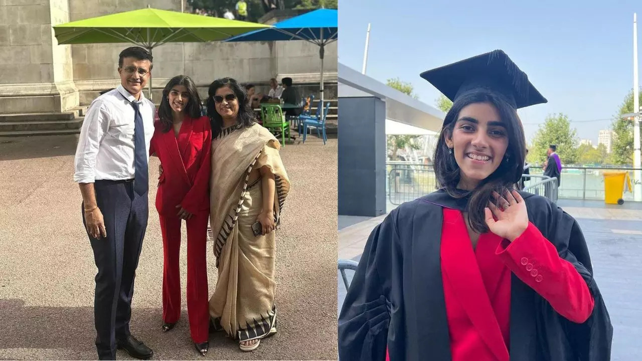 Sourav Ganguly's Daughter Sana Ganguly Completes Graduation from University College London | Pics