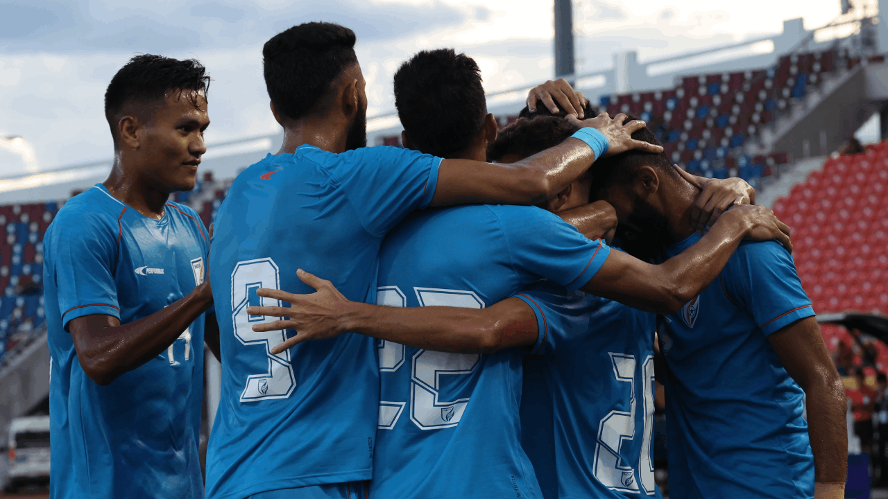 Indian football team vs Iraq AIFF