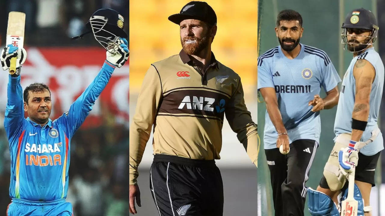 Virender Sehwag inclues New Zealand's Glenn Phillips and not Kane Williamson in his ODI Dream Team